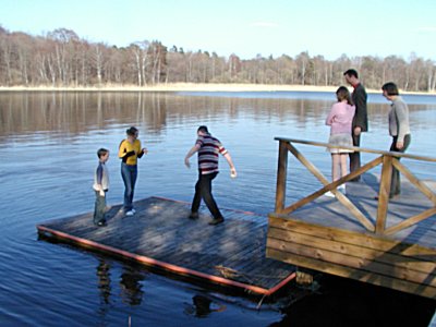 The landing stadge