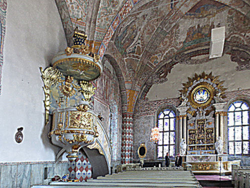 Decorated church