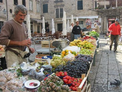 Fruit Market Dubrovnik