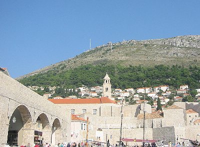 Dubrovnik town wall