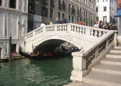 Bridge and gondola