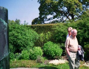 Roland i Cawdor Castle Castle Garden